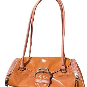 Cole Haan Tan and Pink Shoulder Bag